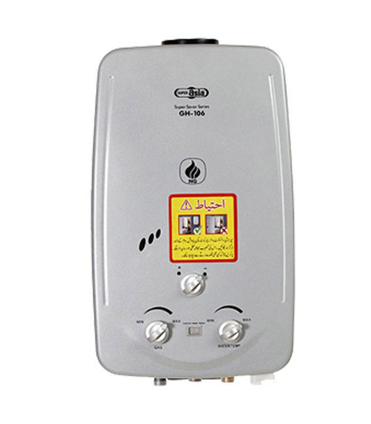 Super Asia Instant Geyser 406 NG 6Ltr