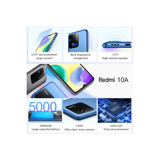 Xiaomi Redmi 10A Built-in 128GB, Ram 4GB